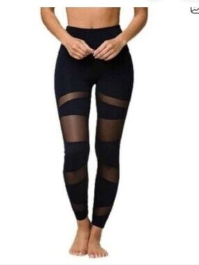 Onzie Cutout Black Leggings